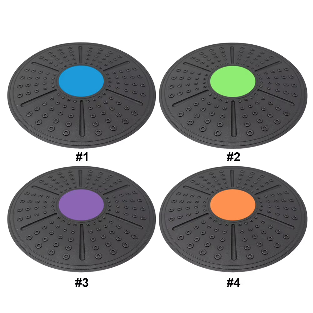 Wobble Balance Board Yoga Swing Balance Board Non-Slip Balance Trainer Portable Stability Board for Full Body Exercise