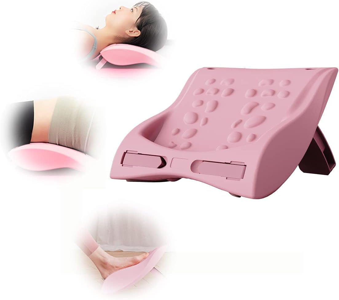 Slant Board for Calf Stretching, Massagers for Neck and Back, Foot, 3 in 1 Training Exercise Equipment with Adjustable 7 Level 350 Lb Capacity for Achilles Tendonitis Plantar Fasciitis Relief
