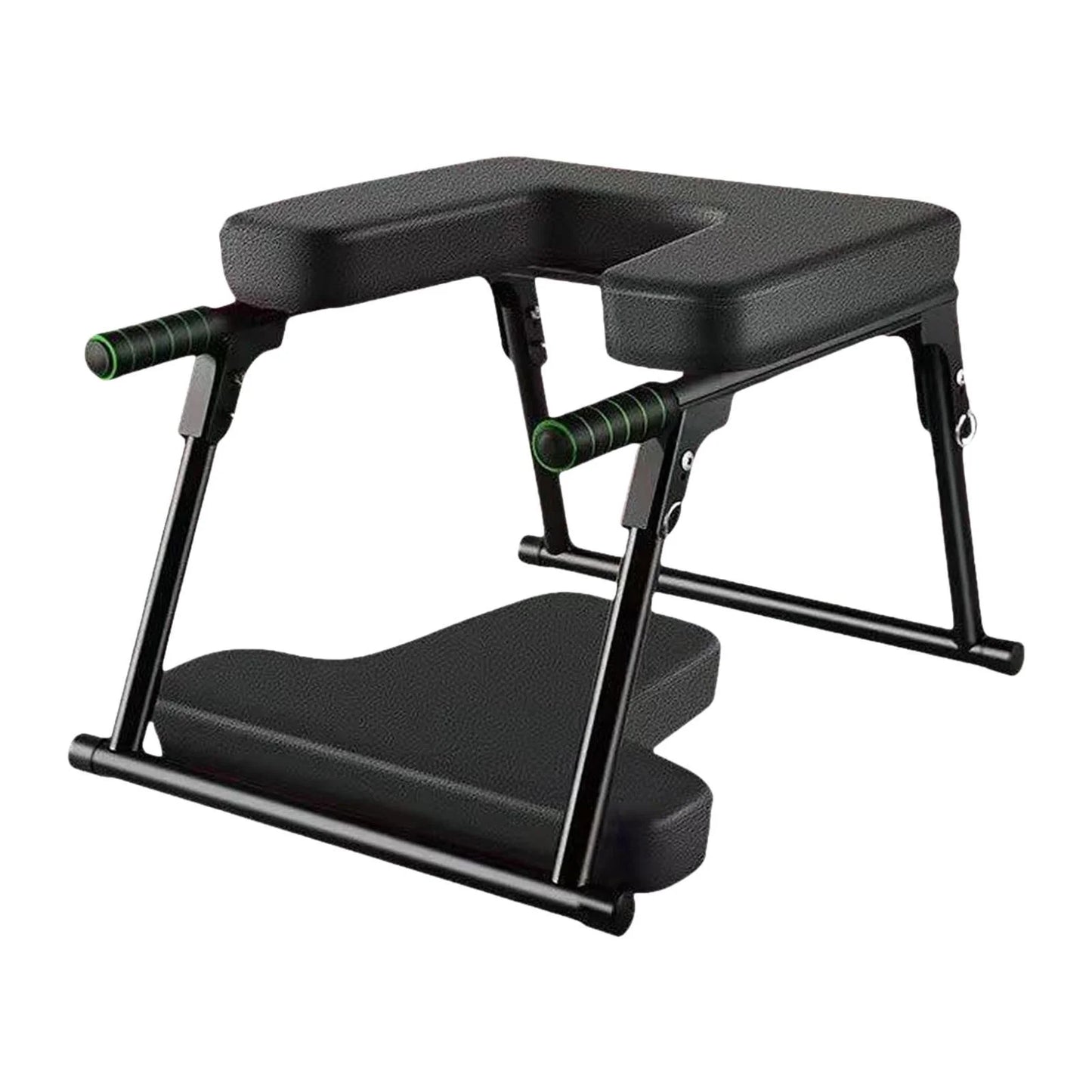 Yoga Headstand Bench Inversion Chair Fitness Balance Training Home Headstand S Practice Head Stand Yoga Headstand Stool Black with Mat