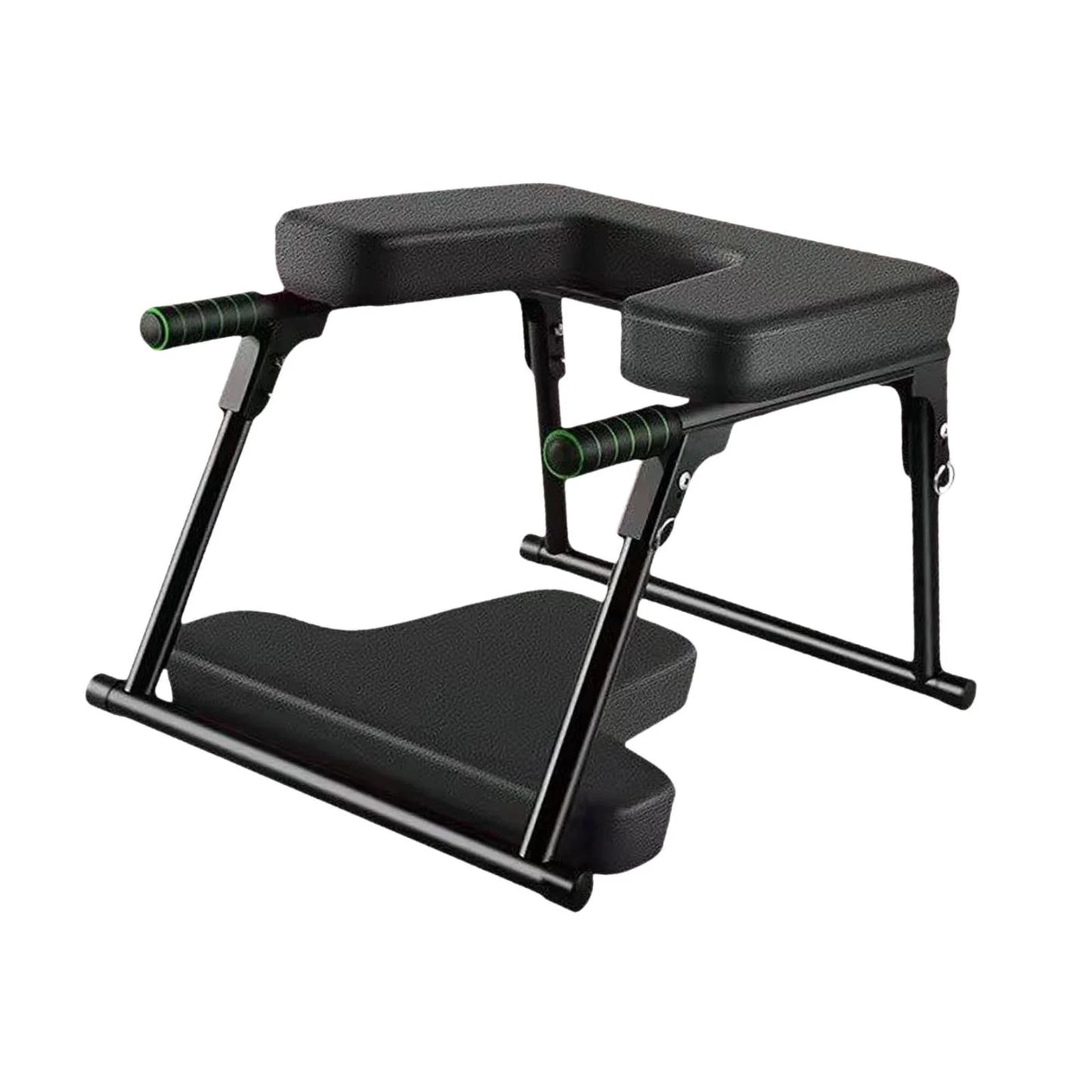 Yoga Headstand Bench Inversion Chair Fitness Balance Training Home Headstand S Practice Head Stand Yoga Headstand Stool Black with Mat