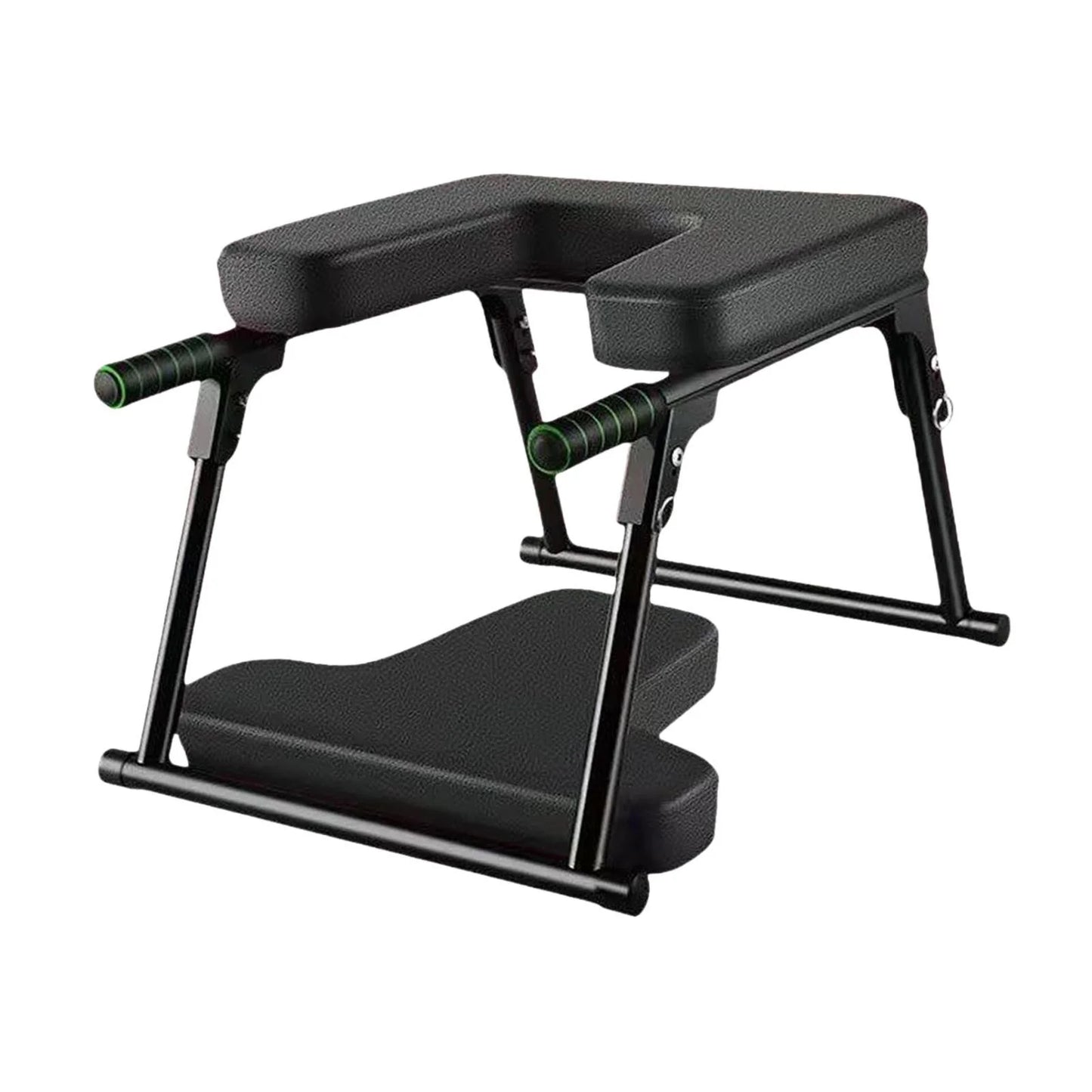 Yoga Headstand Bench Inversion Chair Fitness Balance Training Home Headstand S Practice Head Stand Yoga Headstand Stool Black with Mat