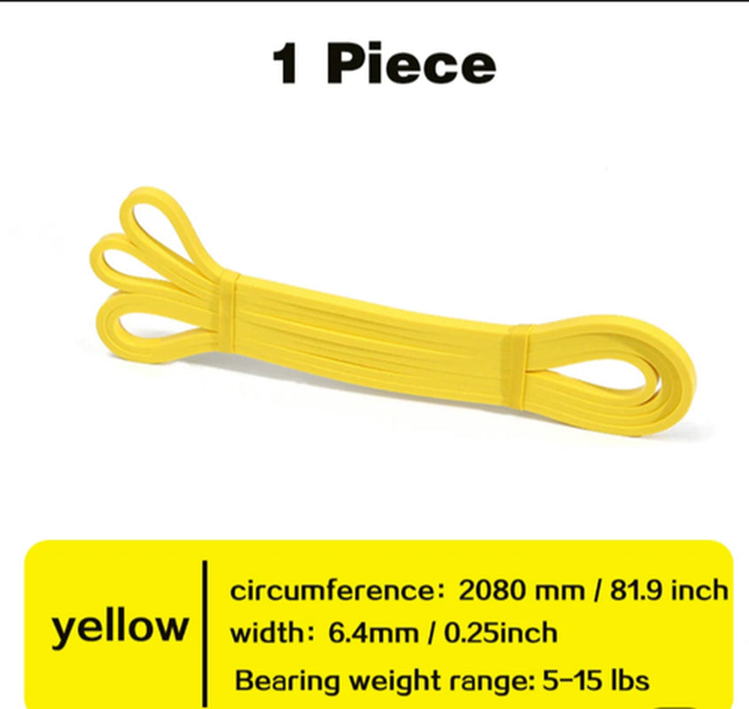 Heavy Duty Resistance Bands Set 5 Loop for Gym Exercise Pull up Fitness Workout