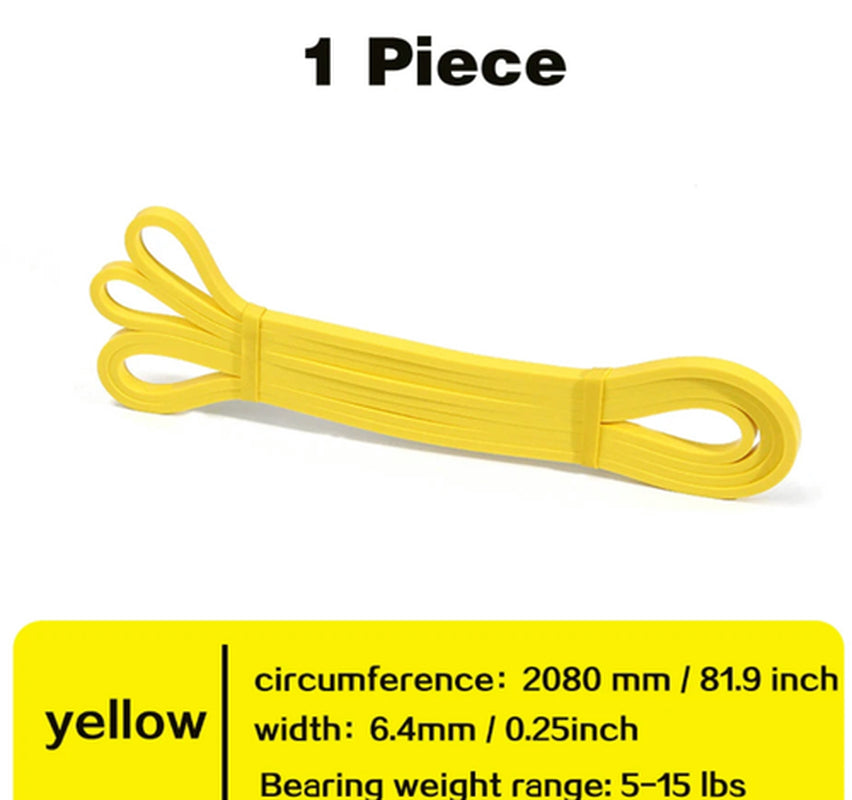 Heavy Duty Resistance Bands Set 5 Loop for Gym Exercise Pull up Fitness Workout