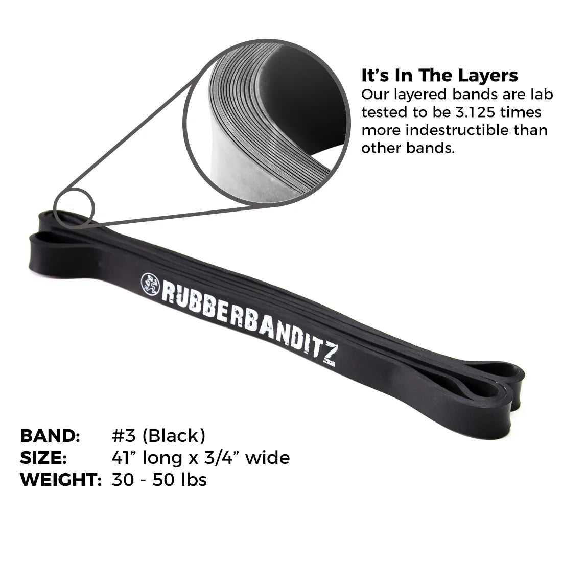 Pull up Assist Resistance Bands by | Heavy Duty Loop Workout & Exercise Bands