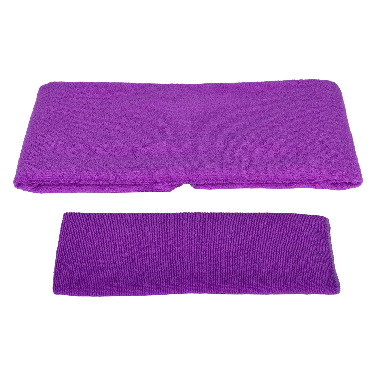 Fitness 7 Pc Yoga Set W/ Mat, Stretch Strap, & Knee Pad, Purple