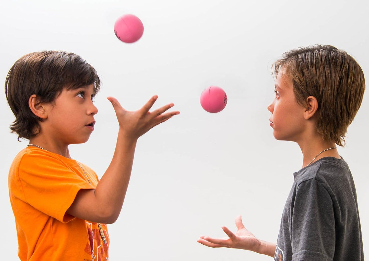 Hi-Bounce Pink Bouncy Ball (24 Units) Rubber Bouncy Balls for Kids. Sports & Outdoor Play Toys. Pinky Ball Massage Therapy Stress Relief Toy. Bulk Party Favors. 976-24P