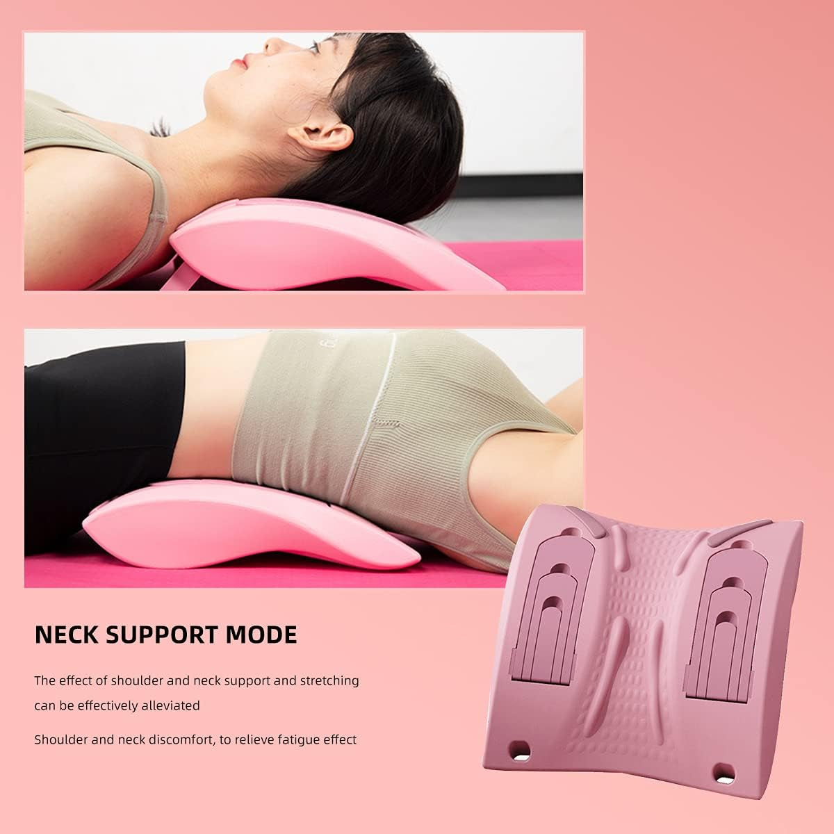 Slant Board for Calf Stretching, Massagers for Neck and Back, Foot, 3 in 1 Training Exercise Equipment with Adjustable 7 Level 350 Lb Capacity for Achilles Tendonitis Plantar Fasciitis Relief