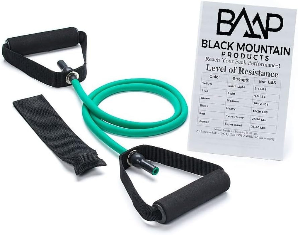 Single Resistance Band - Door Anchor and Starter Guide Included