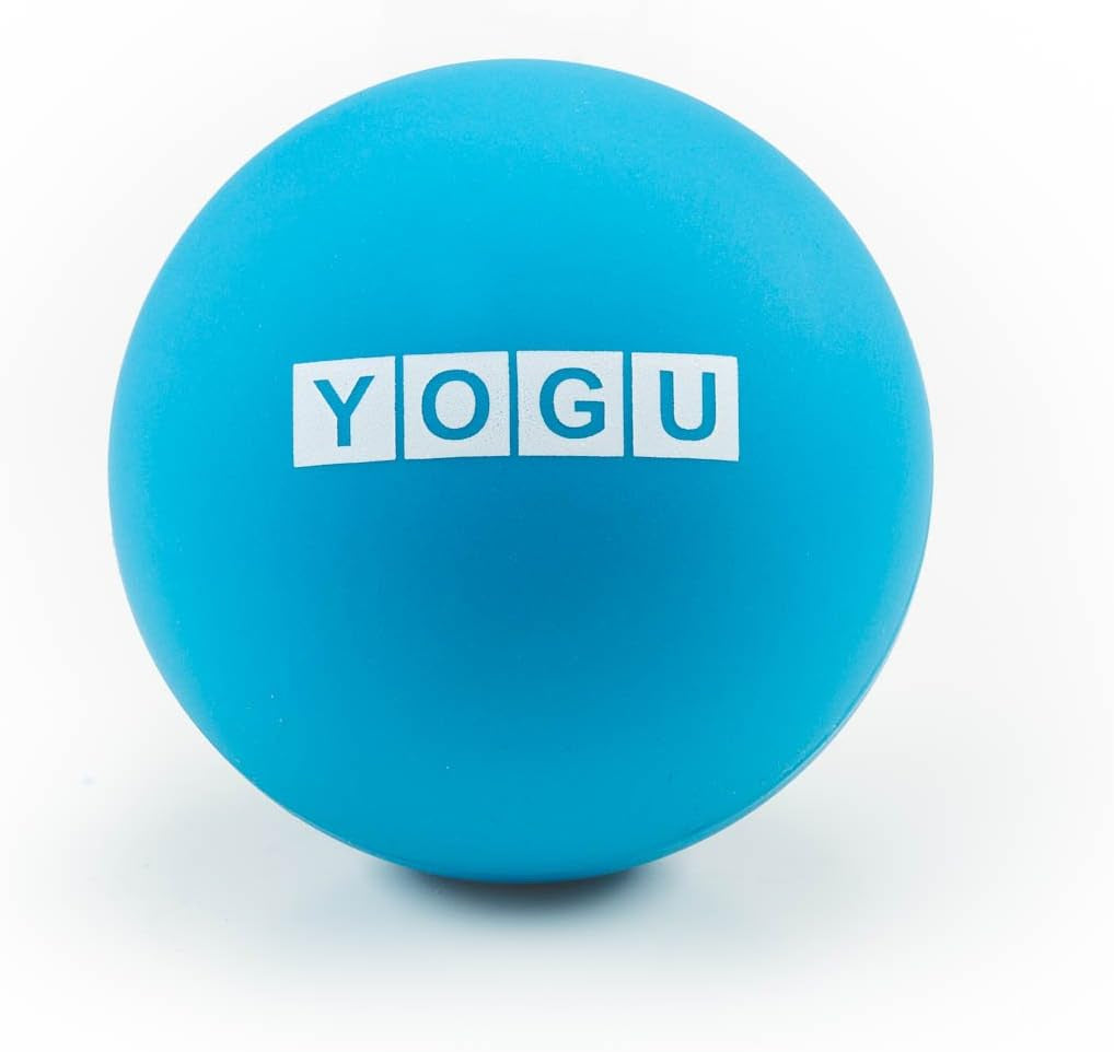 Peanut Double Ball or Set of 2 Firm Massage Lacrosse Balls for Myofascial Release, Trigger Point Therapy, Muscle Knots, and Yoga Therapy Massage Ball