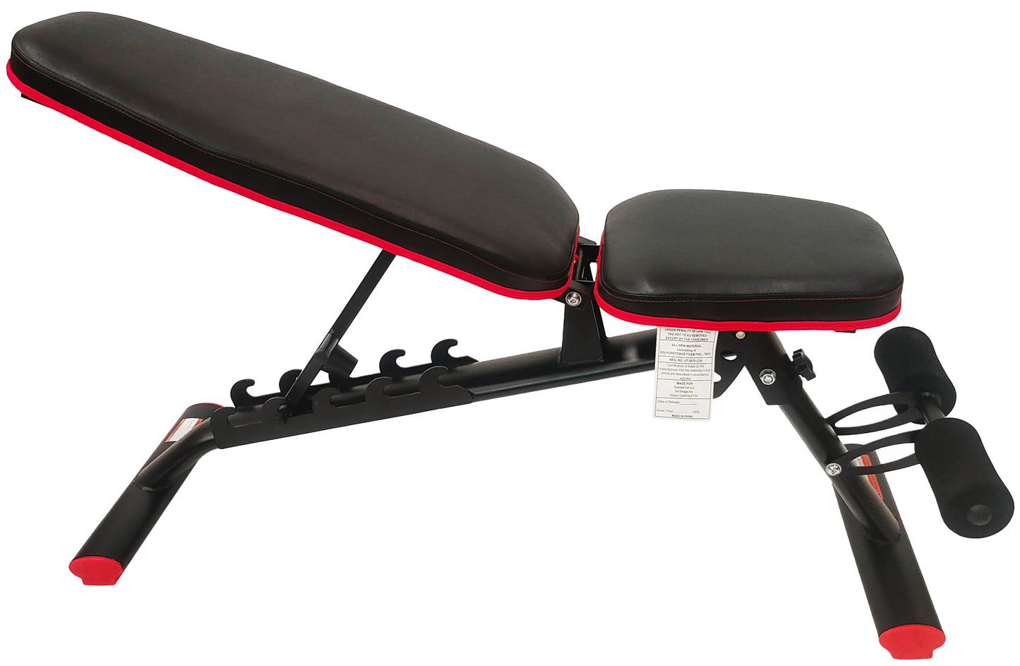 Heavy Duty Adjustable and Foldable Utility Weight Bench, Lite, 800-Pound Capacity