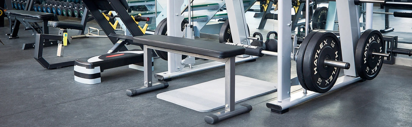 Heavy Duty Adjustable and Foldable Utility Weight Bench, Flat, 600-Pound Capacity