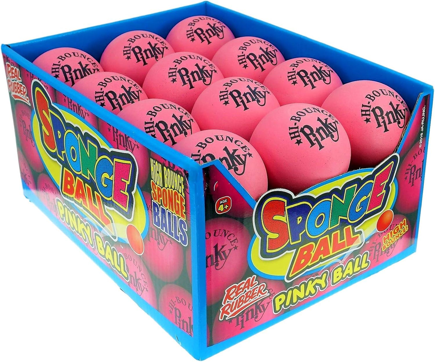 Hi-Bounce Pink Bouncy Ball (24 Units) Rubber Bouncy Balls for Kids. Sports & Outdoor Play Toys. Pinky Ball Massage Therapy Stress Relief Toy. Bulk Party Favors. 976-24P