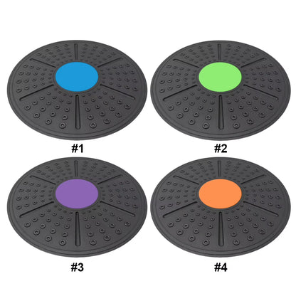 Wobble Balance Board Yoga Swing Balance Board Non-Slip Balance Trainer Portable Stability Board for Full Body Exercise