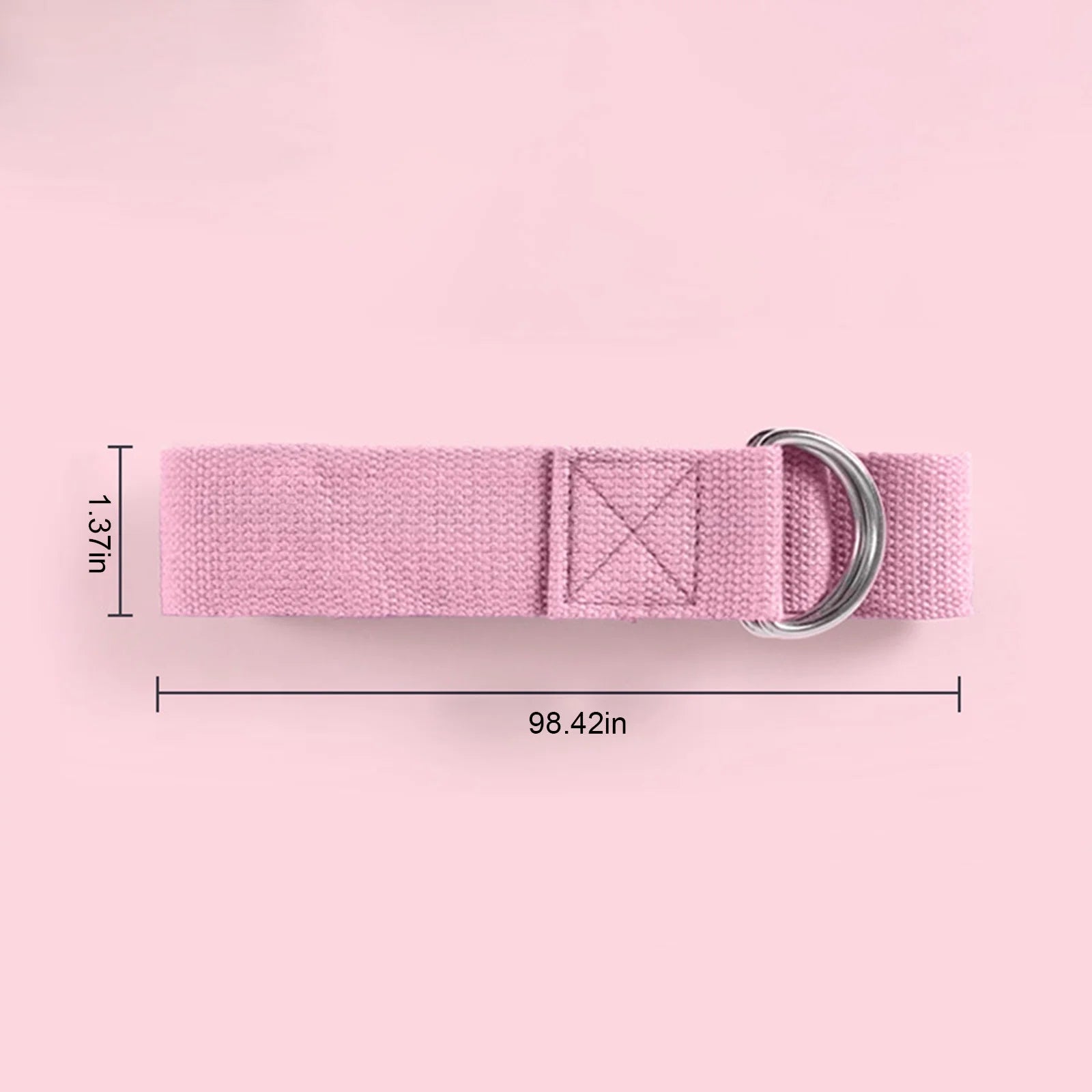 School Sports & Outdoors Yoga Strap Bands for Stretching Belt Pilates Dance Straps with Safe Adjustion D-Ring Buckle, Non Elastis Accessories, Home Gift