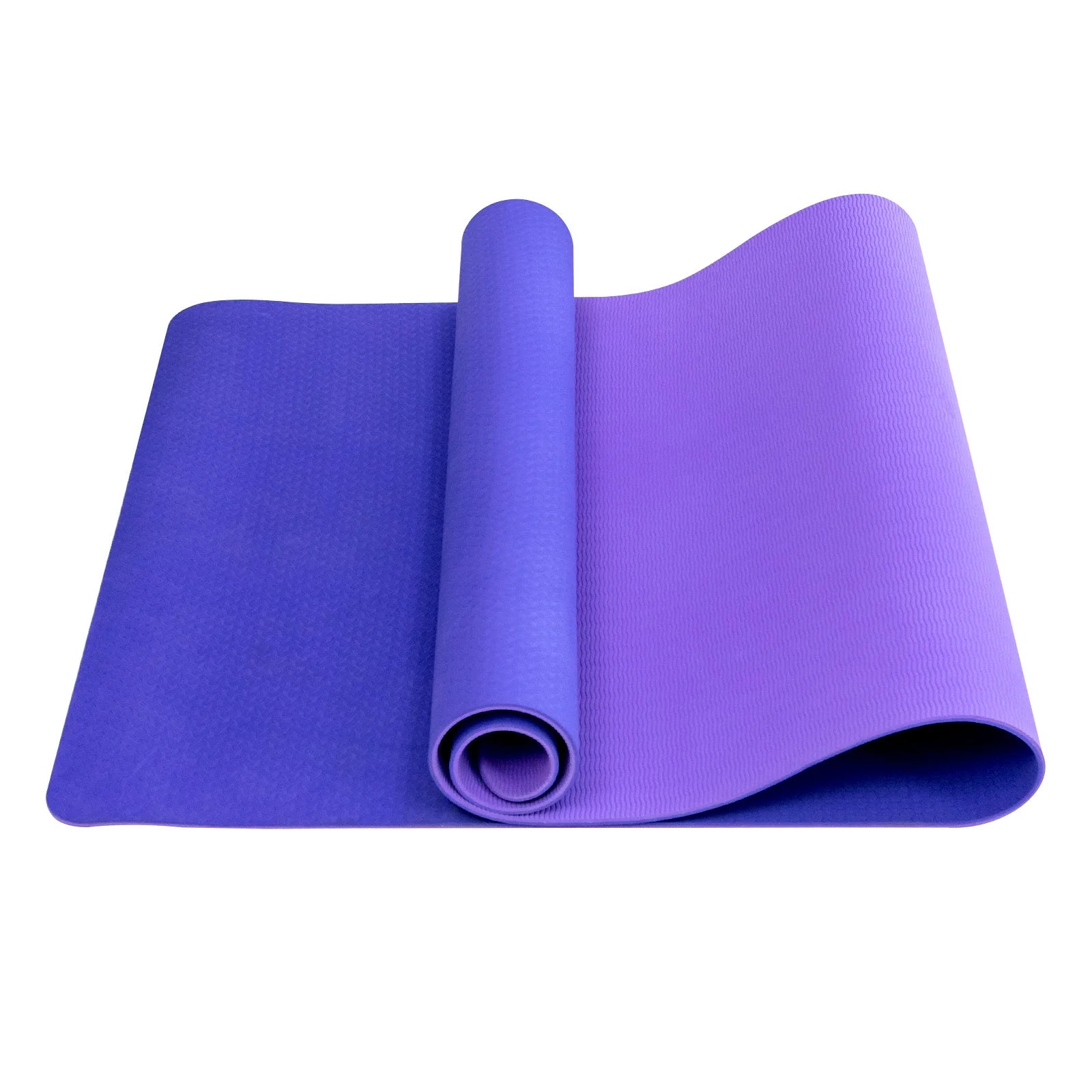 Extra Thick Yoga Mat 24"X72"X0.24" Thickness 6Mm -Eco Friendly Material- with High Density Anti-Tear Exercise Bolster