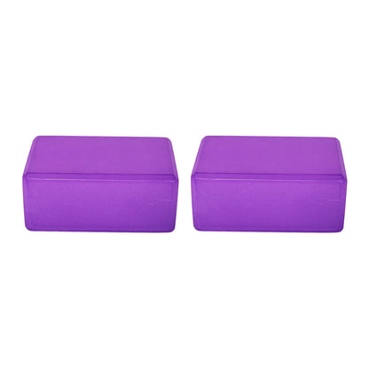 Fitness 7 Pc Yoga Set W/ Mat, Stretch Strap, & Knee Pad, Purple