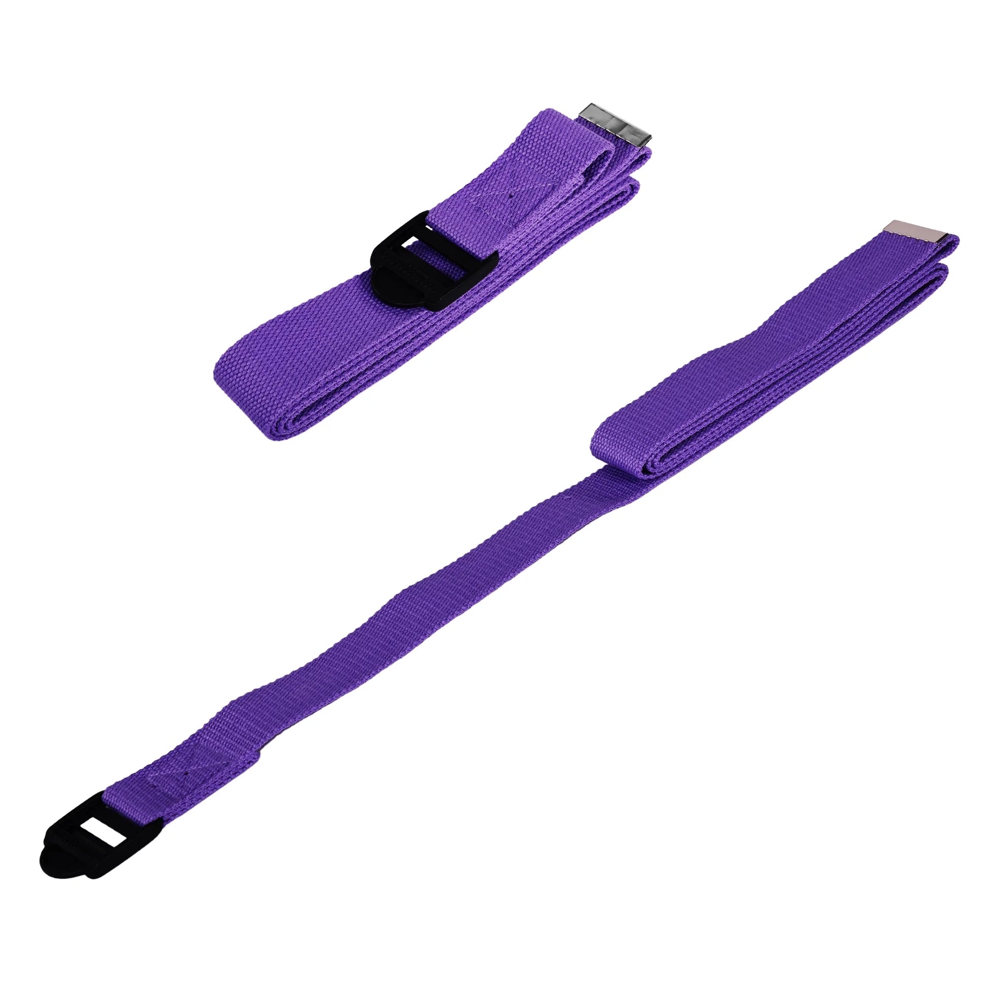 Fitness 7 Pc Yoga Set W/ Mat, Stretch Strap, & Knee Pad, Purple