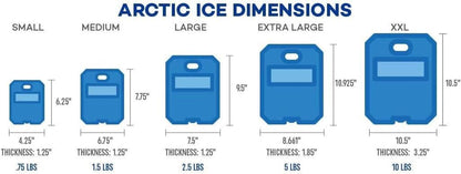 Chillin' Brew Series Long Lasting Reusable Ice Pack - Freezes at 28° Fahrenheit - Designed to Keep Beverages Colder than Ice