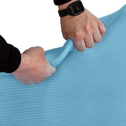 Extra Thick Yoga Mat 31.5"X72"X0.39" Thickness 9Mm -Eco Friendly Material- with High Density Anti-Tear Exercise Bolster
