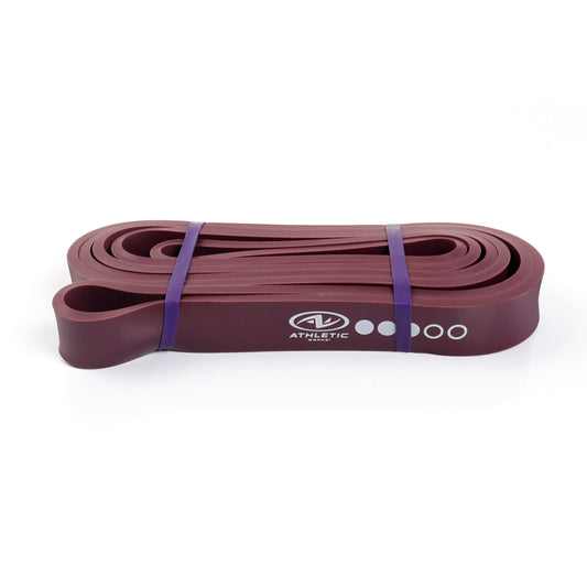 Resistance Bands, Medium, Natural Latex, 40Inx0.86In, Purple