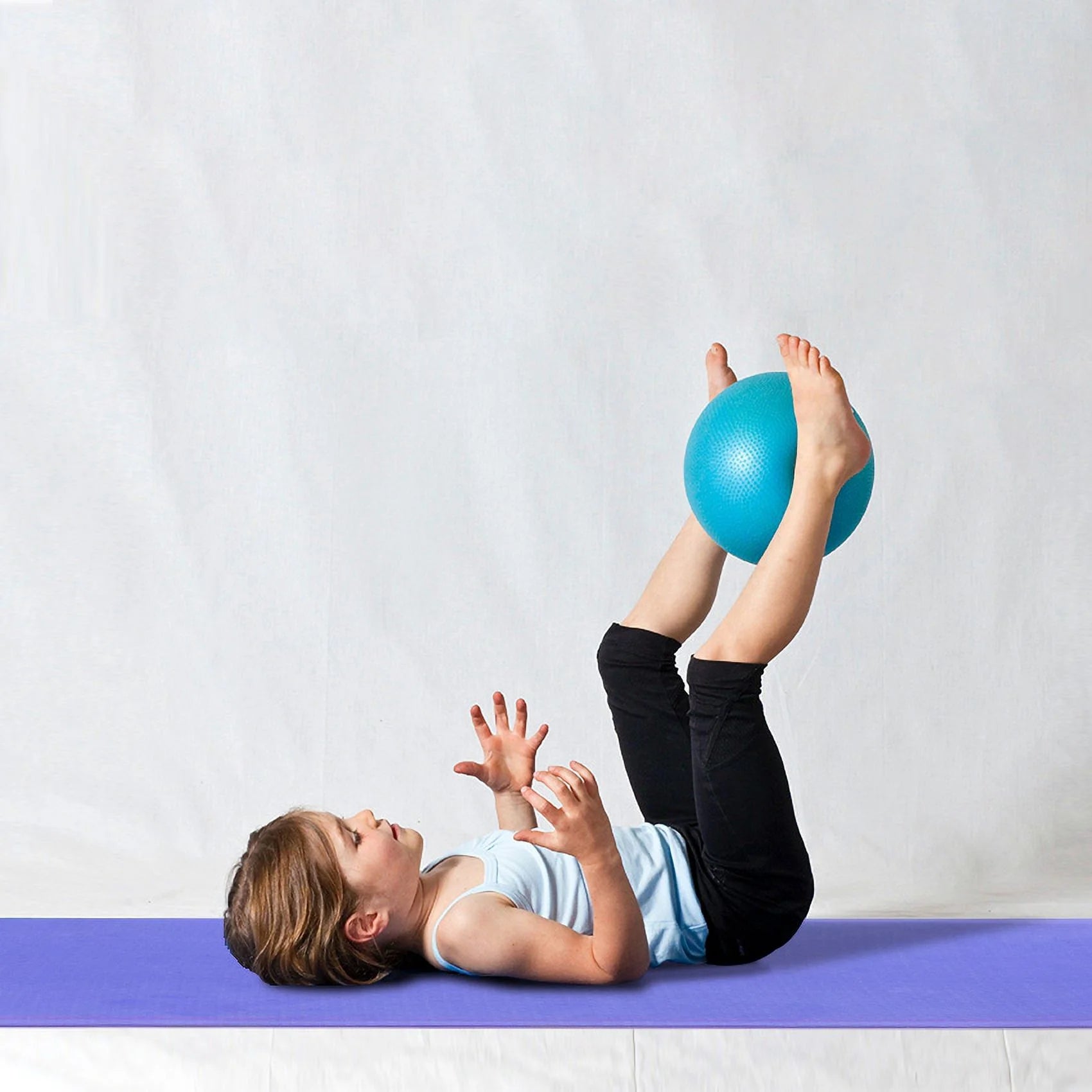 Extra Thick Yoga Mat 24"X72"X0.24" Thickness 6Mm -Eco Friendly Material- with High Density Anti-Tear Exercise Bolster