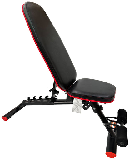 Heavy Duty Adjustable and Foldable Utility Weight Bench, Lite, 800-Pound Capacity
