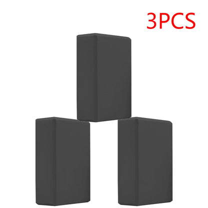 2-5PCS EVA Yoga Block Gym Training Blocks Moisture-Proof High Density Yoga Blocks Body Shaping Yoga Blocks for Meditation