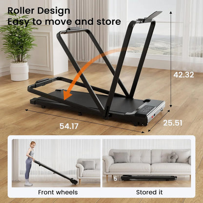 3 in 1 Folding Treadmills for Home Electric Exercise Treadmills