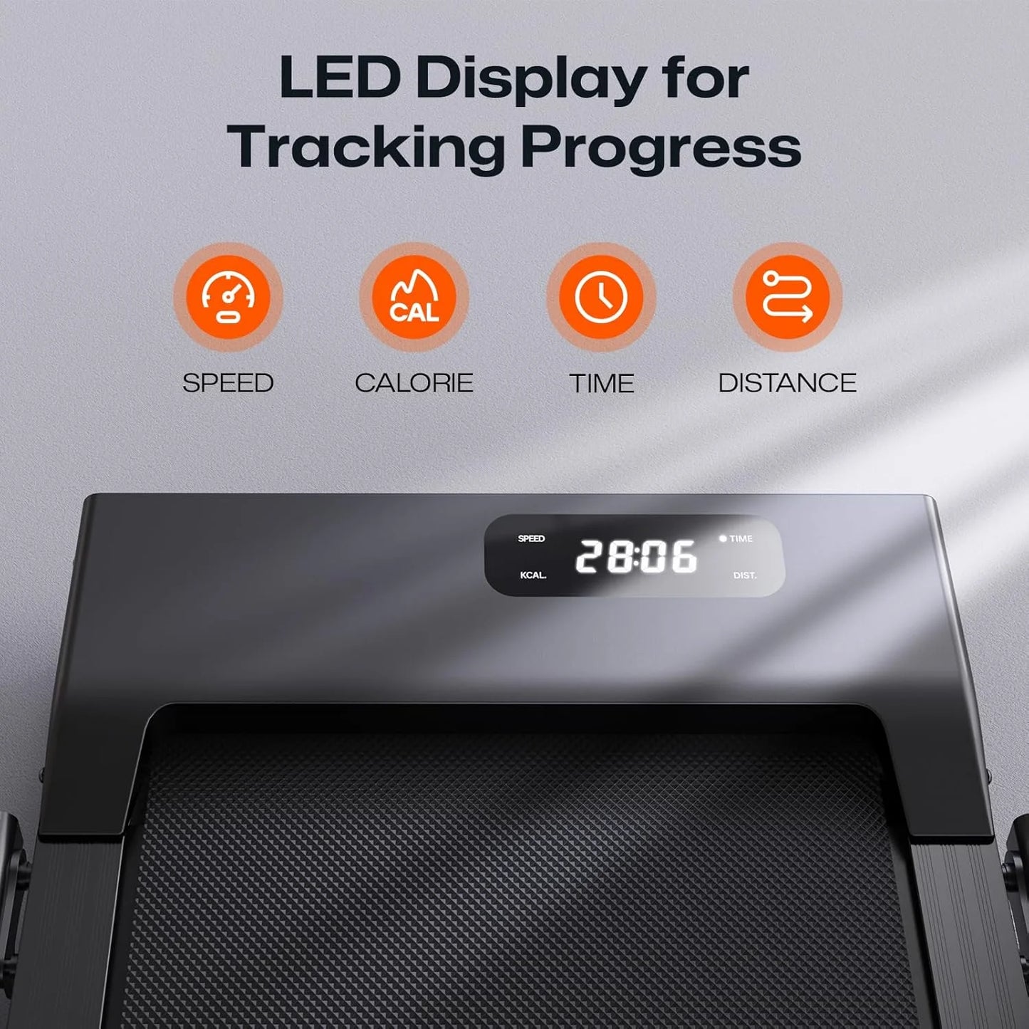 Walking Pad, 3-In-1 under Desk Treadmill for Home and Office, 2.5 HP Portable Walking Jogging Running Machine with Remote Control and LED Display