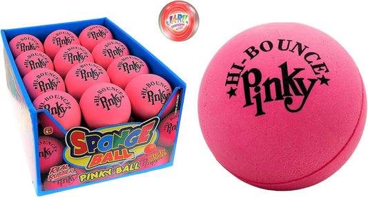 Hi-Bounce Pink Bouncy Ball (24 Units) Rubber Bouncy Balls for Kids. Sports & Outdoor Play Toys. Pinky Ball Massage Therapy Stress Relief Toy. Bulk Party Favors. 976-24P