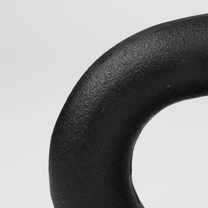 50 LB Cast Iron Kettlebell, Single Piece Casting, LB Markings, Full Body Workout