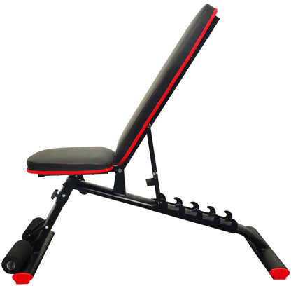 Heavy Duty Adjustable and Foldable Utility Weight Bench, Lite, 800-Pound Capacity